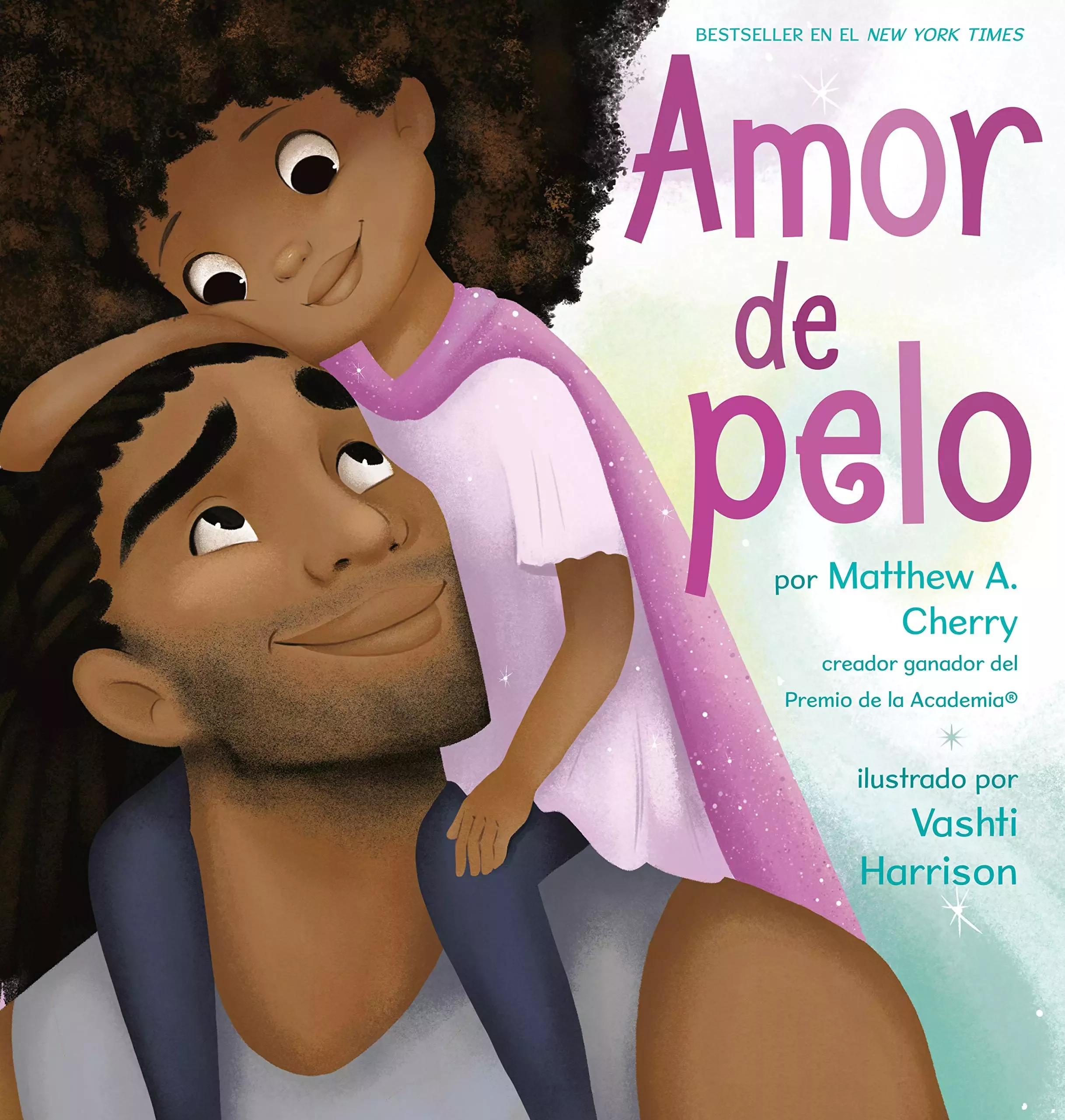 Cover of Amor de pelo, Spanish edition of Hair Love
