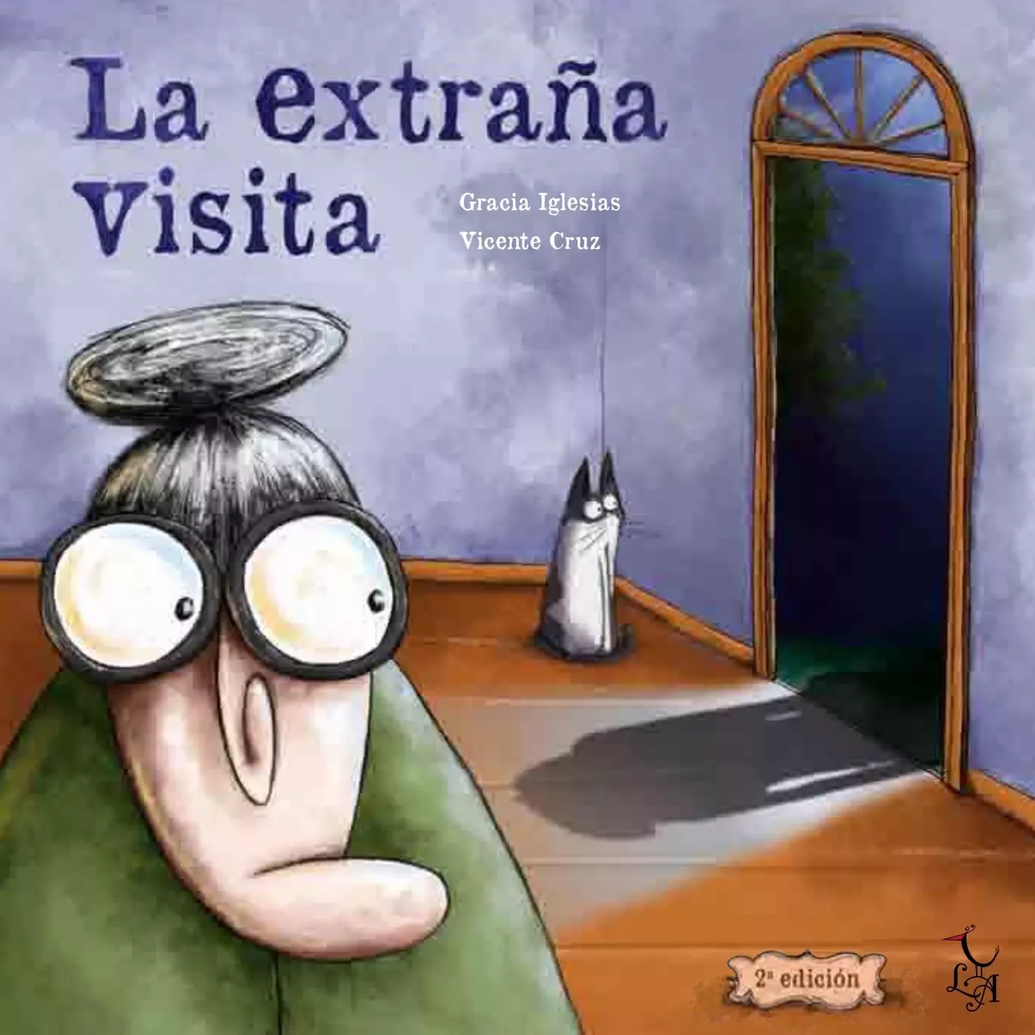 Cover of La extraña visita