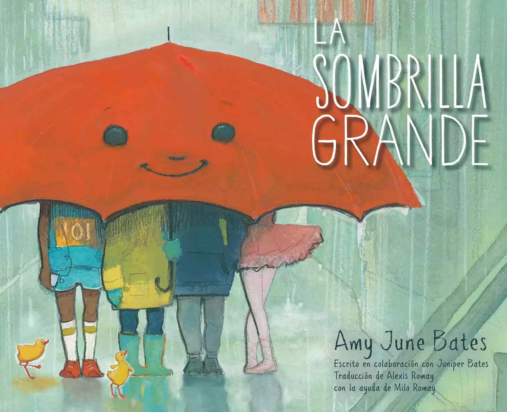 Cover of La sombrilla grande, Spanish edition of The Big Umbrella