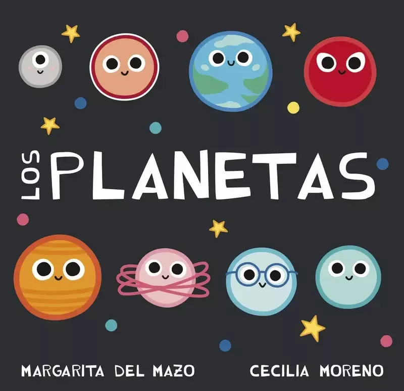 Cover image of Los Planetas, Spanish board book