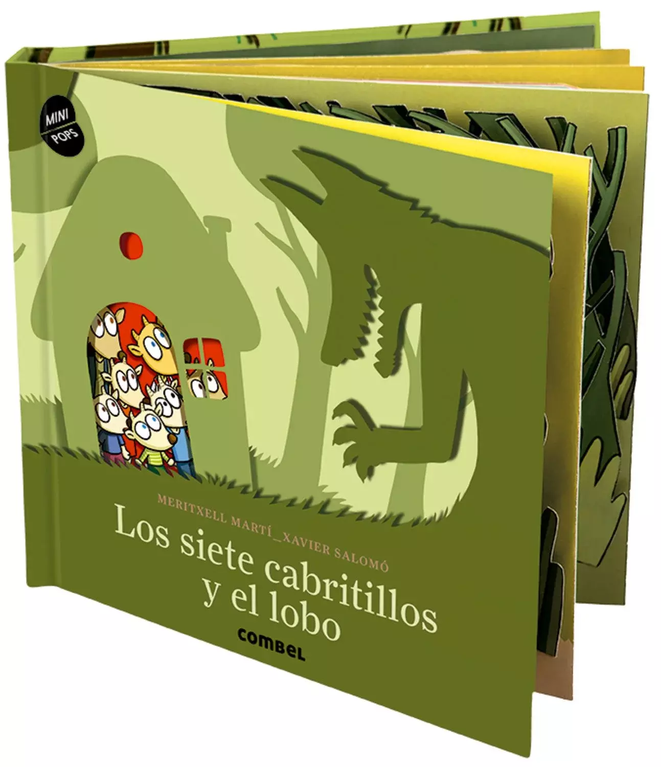 Cover of Los siete cabritillos y el lobo