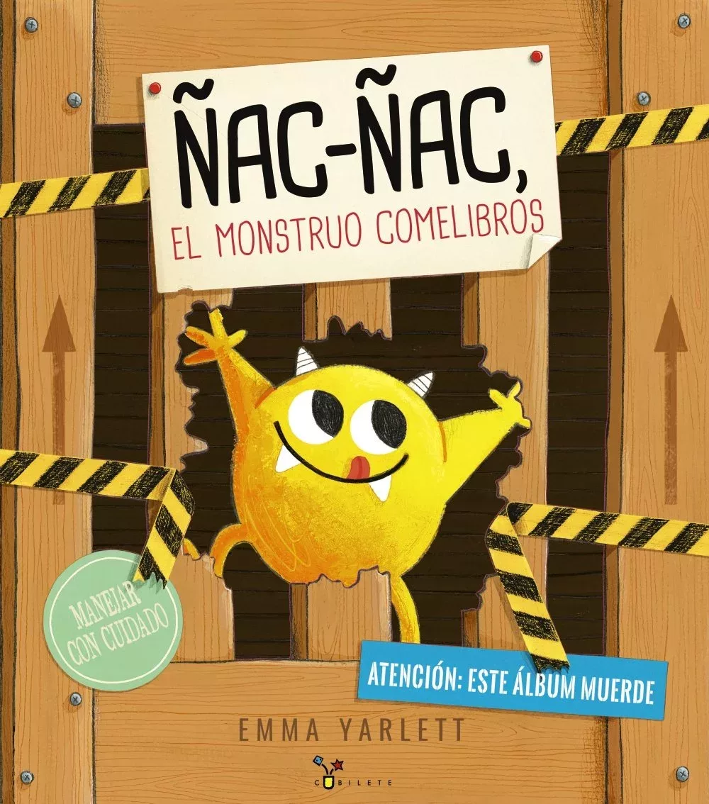 Hay que atrapar a Ñac Ñac!, de Emma Yarlett - Reseña en Pekeleke