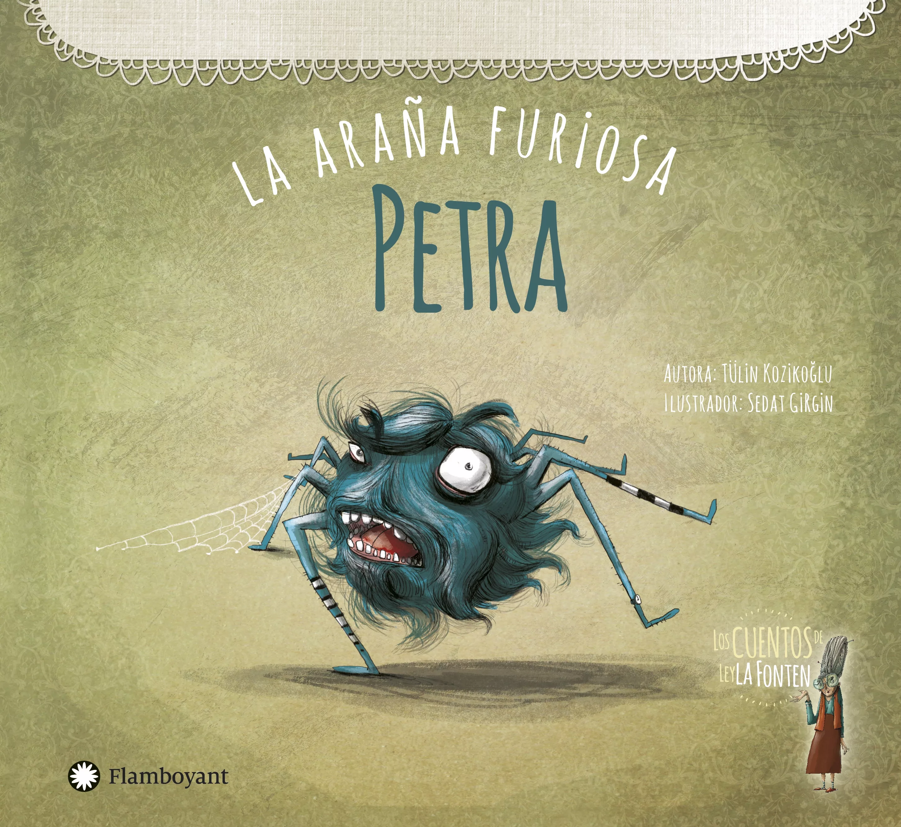 Cover of Petra, la araña furiosa