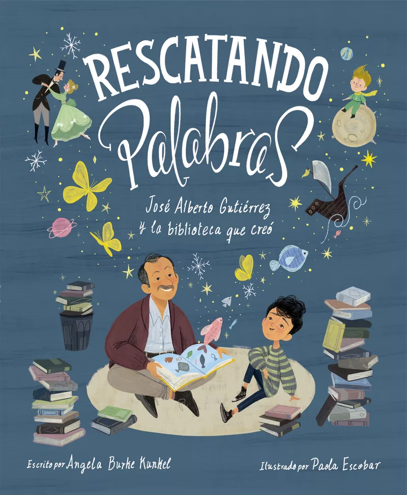 Cover of Rescatando palabras, Spanish edition of Digger for Words