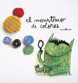 Cover of El monstruo de colores cover, Spanish edition of The Color Monster